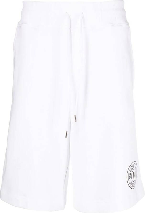 Versace Jeans Couture Katoenen shorts Wit