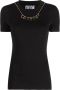 Versace Jeans Couture Katoenen T-shirt Zwart - Thumbnail 1