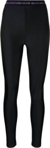 Versace Jeans Couture Legging met logoprint Zwart
