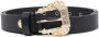 Versace Jeans Couture Leren riem Zwart - Thumbnail 1