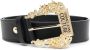 Versace Jeans Couture Leren riem Zwart - Thumbnail 1