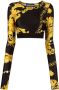 Versace Jeans Couture Cropped top Zwart - Thumbnail 1