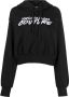 Versace Jeans Couture Hoodie met geborduurd logo Zwart - Thumbnail 1