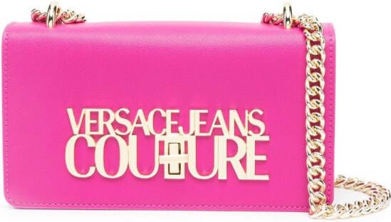 Versace Jeans Couture Schoudertas met kettinghengsel Roze