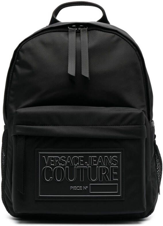 Versace Jeans Couture Rugzak met logopatch Zwart