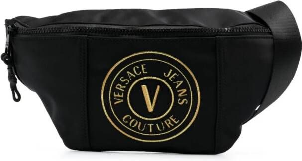 Versace Jeans Couture Heuptas met logopatch Zwart