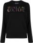Versace Jeans Couture Sweater met ronde hals Zwart - Thumbnail 1