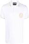 Versace Jeans Couture Poloshirt met logopatch Wit - Thumbnail 1