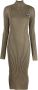 Versace Jeans Couture Jurk met logopatch Groen - Thumbnail 1