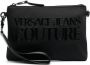 Versace Jeans Couture Clutch met logopatch Zwart - Thumbnail 1