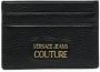 Versace Jeans Couture Pasjeshouder met logoplakkaat Zwart - Thumbnail 1