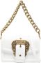 Versace Jeans Couture Baroque schoudertas met gesp Wit - Thumbnail 1