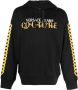 Versace Jeans Couture Hoodie met logoprint Zwart - Thumbnail 1