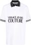 Versace Jeans Couture Poloshirt met logoprint Wit - Thumbnail 1