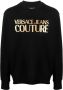 Versace Jeans Couture Sweater met logoprint Zwart - Thumbnail 1
