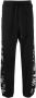 Versace Jeans Couture Trainingsbroek met logoprint Zwart - Thumbnail 1