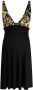 Versace Mini-jurk met logoprint Zwart - Thumbnail 1