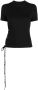 Versace Jeans Couture T-shirt met logoband Zwart - Thumbnail 1