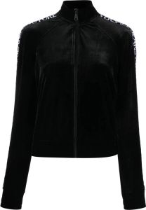 Versace Jeans Couture Sweater met logoband Zwart