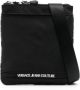 Versace Jeans Couture Messengertas met logo-reliëf Zwart - Thumbnail 1