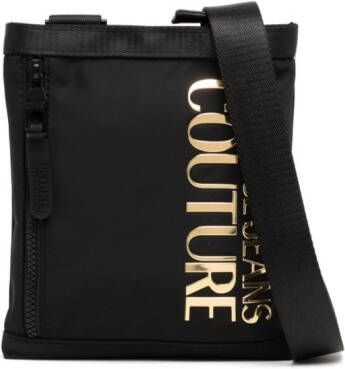 Versace Jeans Couture Messengertas met logo Zwart