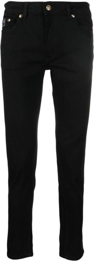 Versace Jeans Couture Slim-fit broek Zwart