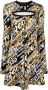 Versace Jeans Couture Mini-jurk met logoprint Zwart - Thumbnail 1