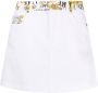 Versace Jeans Couture Mini-rok met logo Wit - Thumbnail 1