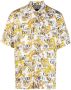 Versace Jeans Couture Overhemd met barokprint Wit - Thumbnail 1