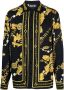 Versace Jeans Couture Overhemd met barokprint Zwart - Thumbnail 1