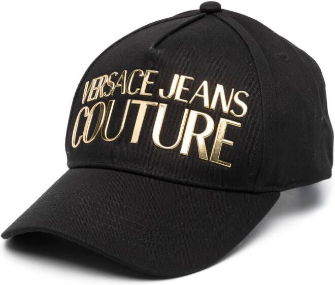 Versace Jeans Couture Pet met logoprint Zwart