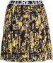 Versace Jeans Couture Plooirok met barokprint Zwart - Thumbnail 1