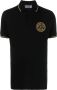 Versace Jeans Couture Poloshirt met geborduurd logo Zwart - Thumbnail 1