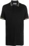 Versace Jeans Couture Poloshirt met logoprint Zwart - Thumbnail 1