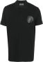 Versace Jeans Couture Poloshirt met logoprint Zwart - Thumbnail 1