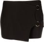 Versace Jeans Couture Mini-rok met ringdetail Zwart - Thumbnail 1