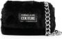 Versace Jeans Couture Schoudertas met logoplakkaat Zwart - Thumbnail 1
