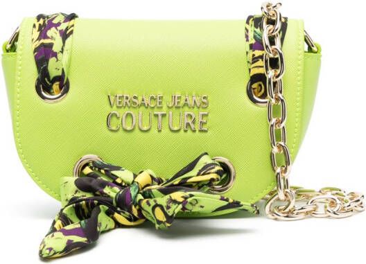 Versace Jeans Couture Schoudertas met sjaaldetail Groen