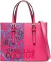 Versace Jeans Couture Shopper met barokprint Roze - Thumbnail 1
