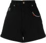 Versace Jeans Couture Shorts met geborduurd logo Zwart - Thumbnail 1