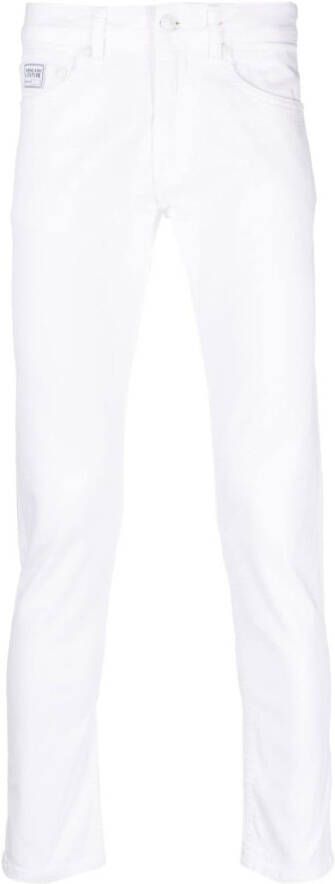 Versace Jeans Couture Skinny jeans Wit