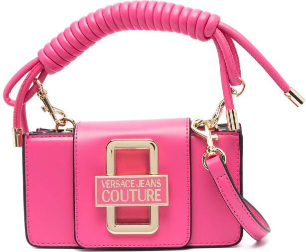 Versace Jeans Couture Schoudertas van imitatieleer Roze