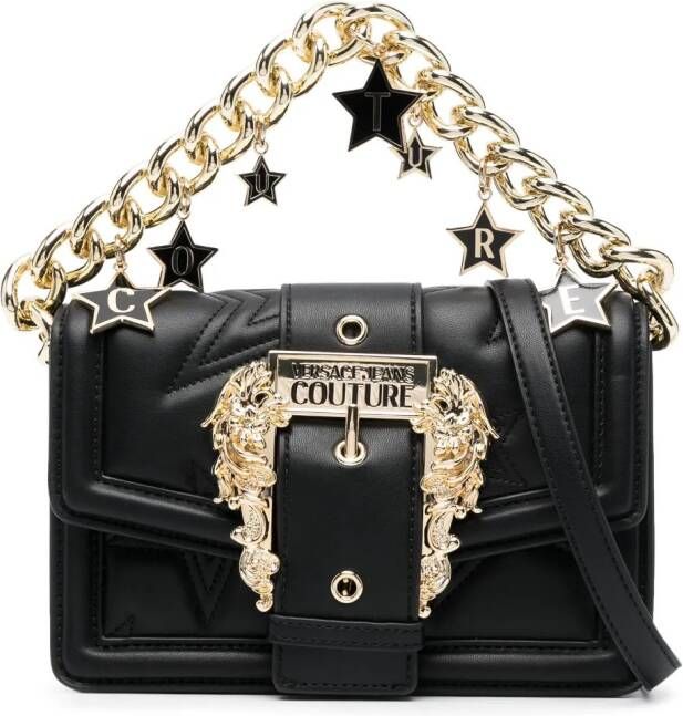 Versace Jeans Couture Shopper van imitatieleer Zwart