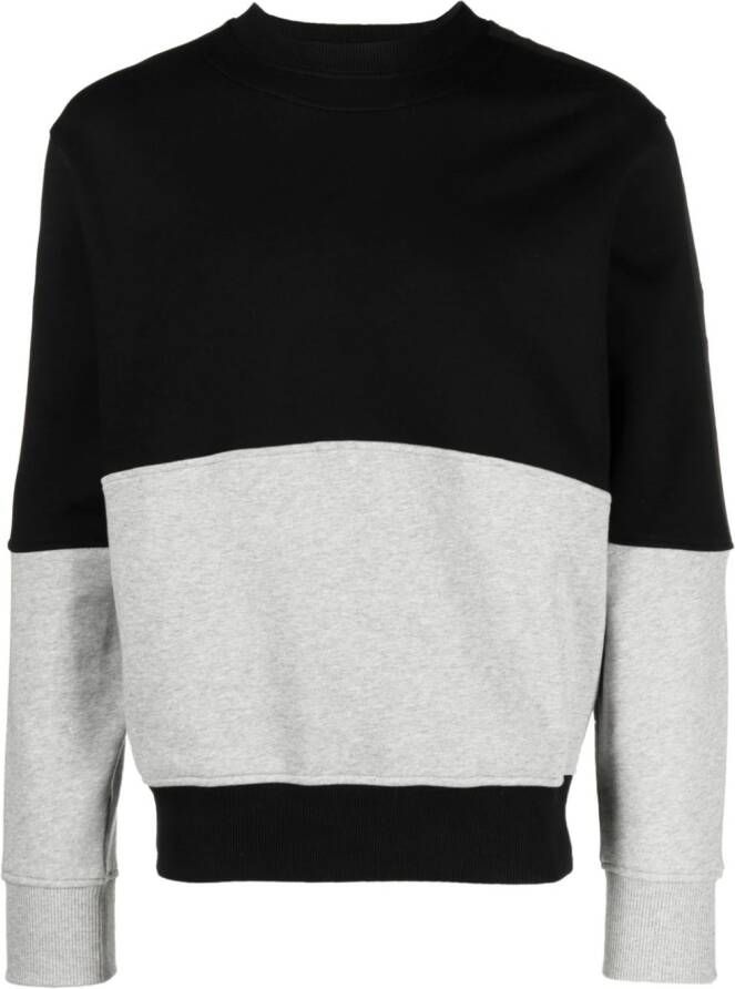 Versace Jeans Couture Sweater met logoband Zwart