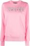 Versace Jeans Couture Sweater met logoprint Roze - Thumbnail 1