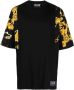Versace Jeans Couture T-shirt met barokprint Zwart - Thumbnail 1