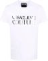 Versace Jeans Couture T-shirt met logopatch Wit - Thumbnail 1