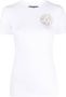 Versace Jeans Couture T-shirt met logoprint Wit - Thumbnail 1