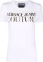 Versace Jeans Couture T-shirt met logoprint Wit - Thumbnail 1