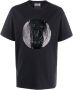Versace Jeans Couture T-shirt verfraaid met logo Zwart - Thumbnail 1